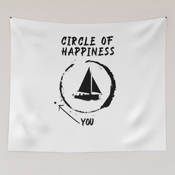 Item preview, Circle Of Happiness - For Real Sailing Lovers designed and sold by Passion-For-Sea.