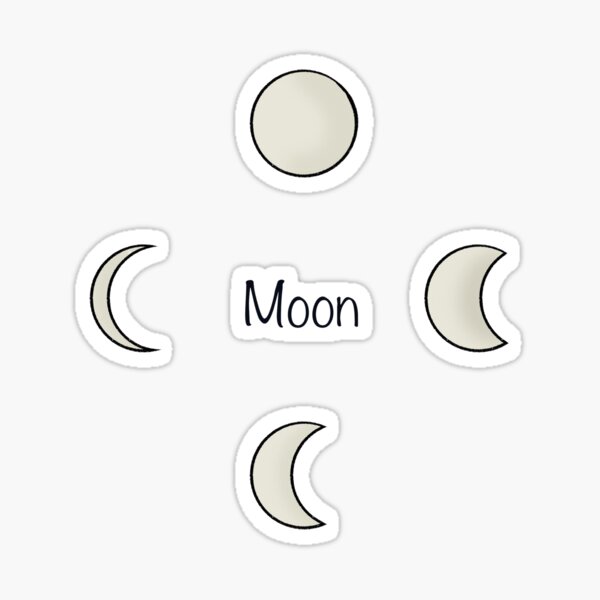 Item preview, Simple Moon design designed and sold by ChristinasViews.