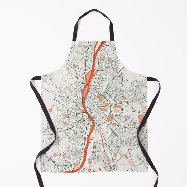 Item preview, Budapest City Map of Hungary - Bohemian designed and sold by deMAP.