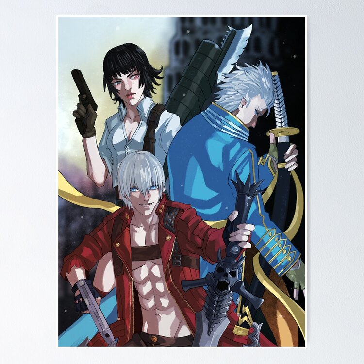 DMC 2 Dante Art Print for Sale by JulieWithAxe