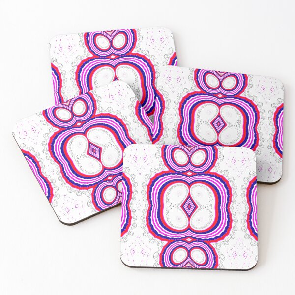 Item preview, Licorice All-Sorts Wibblies and Lace, with Colours Inverted designed and sold by Geoff Treagus.
