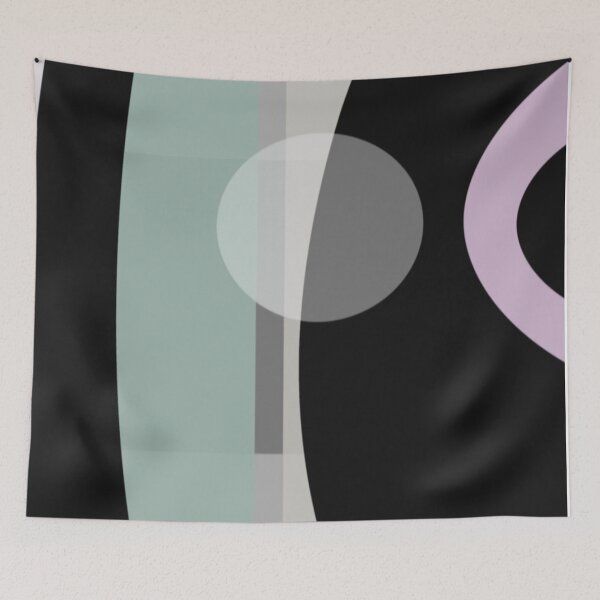 Item preview, Grey Tints Mindful Moment Flat Colour Abstract Artwork Artist Jenny Meehan designed and sold by Jenny Meehan Art Prints and Patterns  .