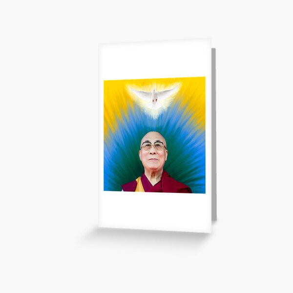 Dalai Lama 14th  Greeting Card