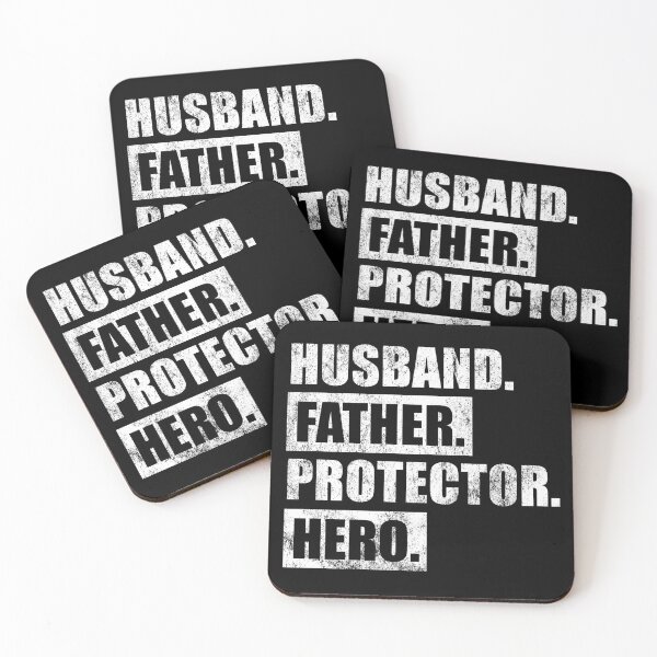 Item preview, Husband, Father, Protector, Hero designed and sold by FuntasticDez.