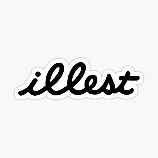 Illest Logo Stickers for Sale | Redbubble