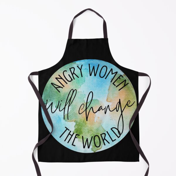 Item preview, Angry Women Will Change The World Globe Design designed and sold by SweetAndSpice.