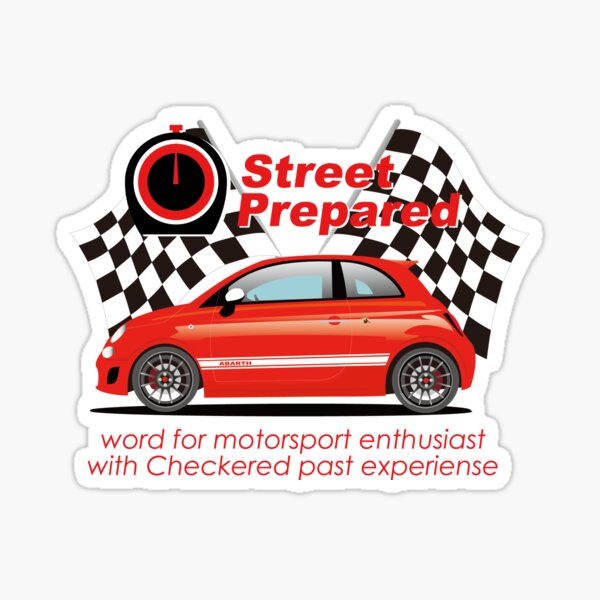 Fiat Abarth 595 esse esse 2 Sticker