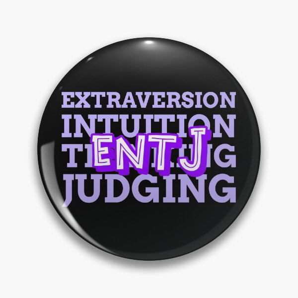 Item preview, ENTJ Extraversion Intuition Thinking Judging Design designed and sold by mymerchfactory.
