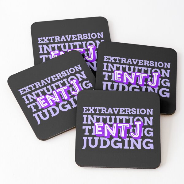 Item preview, ENTJ Extraversion Intuition Thinking Judging Design designed and sold by mymerchfactory.