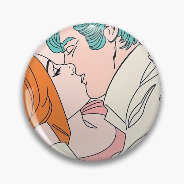 Item preview, Romantic couple in love kiss    designed and sold by asdkalpokased.