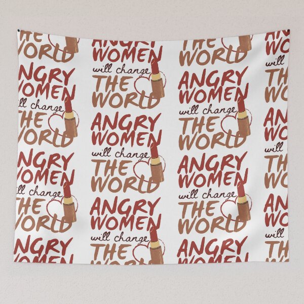 Item preview, Angry Women Will Change The World Perfume Black Design designed and sold by SweetAndSpice.