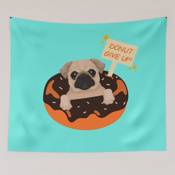 Item preview, Donut Give Up Donut Day designed and sold by Imakeyouhappy.