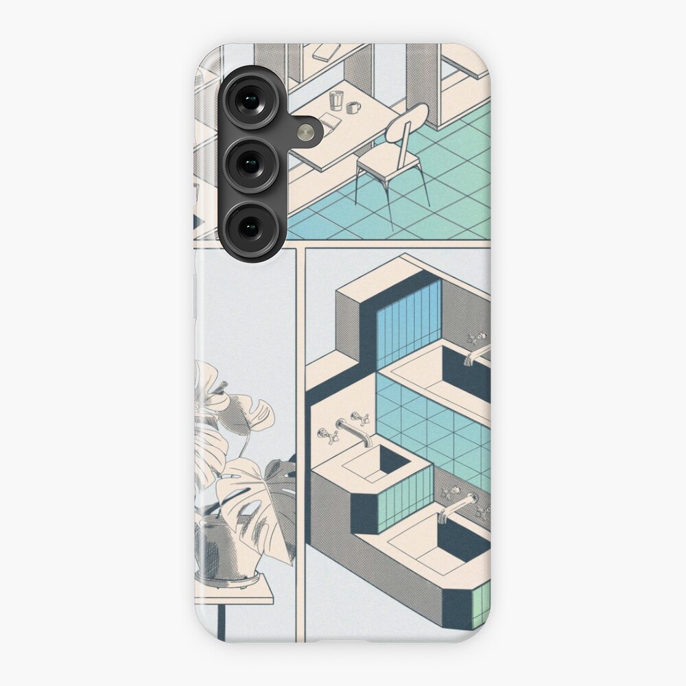 Aperçu de l'œuvre Coque rigide Samsung Galaxy créée et vendue par LoicBrDesign.