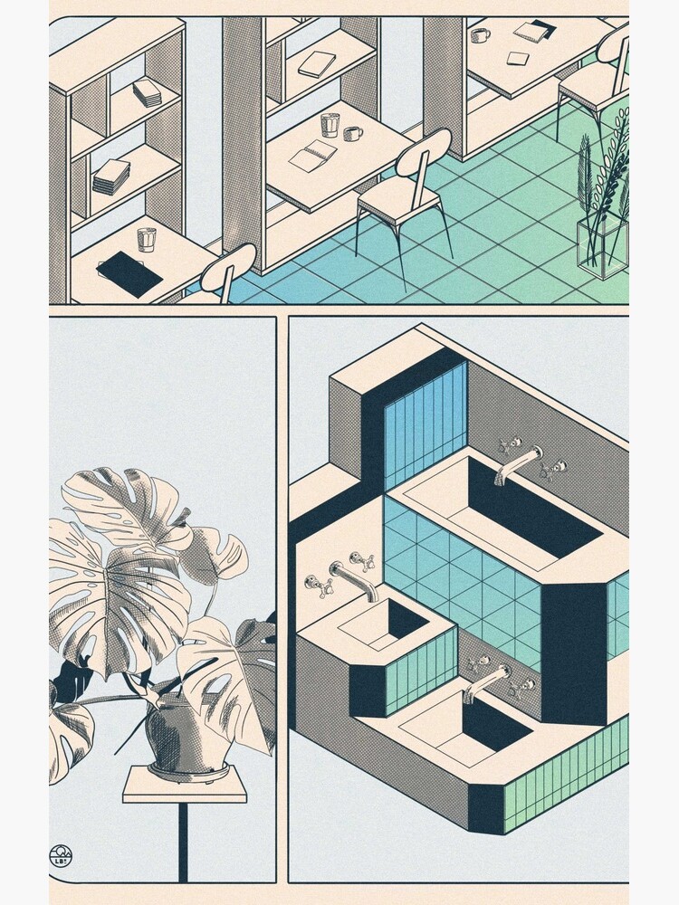 Aperçu 4 sur 4. Coque Samsung Galaxy avec l'œuvre Fumetto 01 créée et vendue par LoicBrDesign.