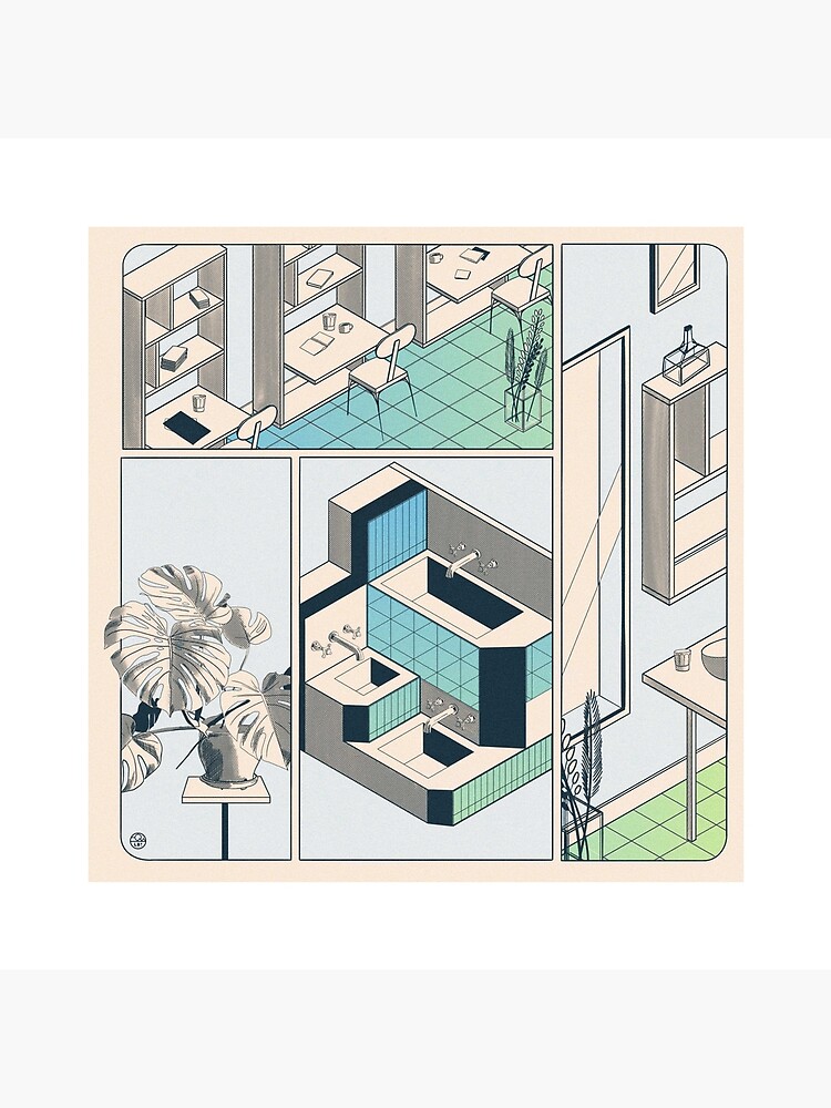 Aperçu 2 sur 2. Tote bag avec l'œuvre Fumetto 01 créée et vendue par LoicBrDesign.
