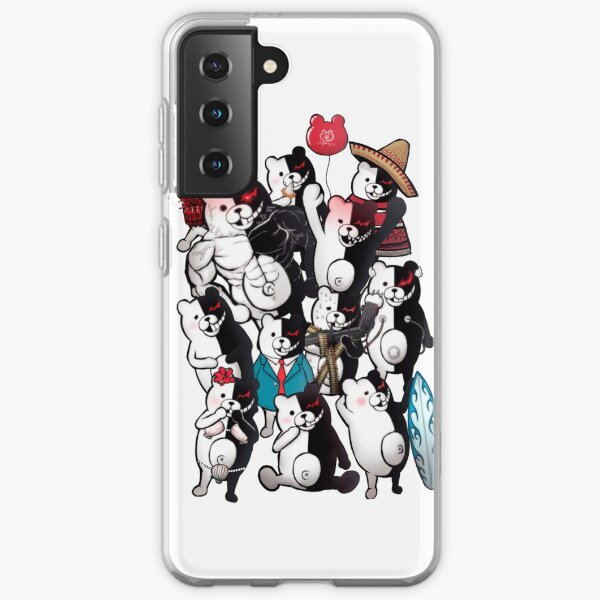 Monokuma portrait of wisdom Samsung Galaxy Soft Case