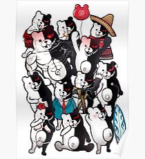 Monokuma portrait of wisdom Poster