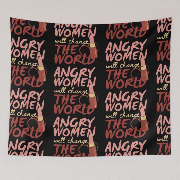 Item preview, Angry Women Will Change The World Perfume White Design designed and sold by SweetAndSpice.