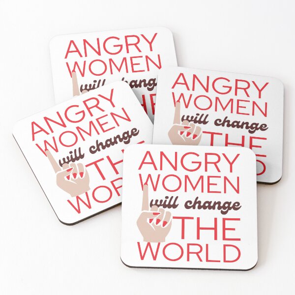 Item preview, Angry Women Will Change The World Nail Polish Black Design designed and sold by SweetAndSpice.