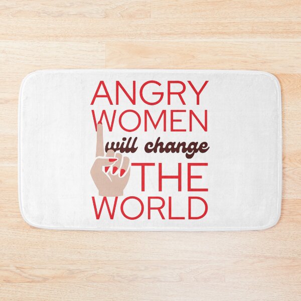 Item preview, Angry Women Will Change The World Nail Polish Black Design designed and sold by SweetAndSpice.