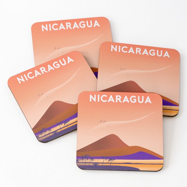 Item preview, Nicaragua travel poster designed and sold by Arctic frame studio.
