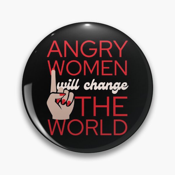 Item preview, Angry Women Will Change The World Nail Polish White Design designed and sold by SweetAndSpice.