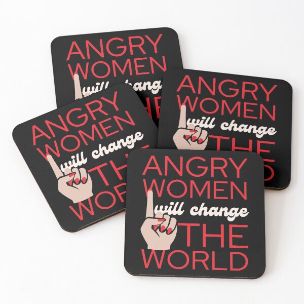 Item preview, Angry Women Will Change The World Nail Polish White Design designed and sold by SweetAndSpice.
