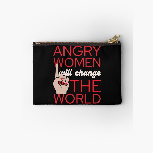 Item preview, Angry Women Will Change The World Nail Polish White Design designed and sold by SweetAndSpice.
