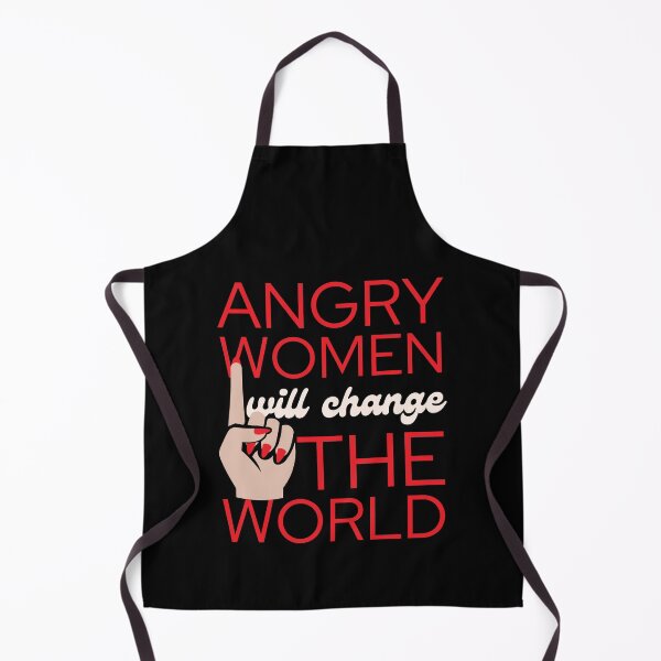 Item preview, Angry Women Will Change The World Nail Polish White Design designed and sold by SweetAndSpice.
