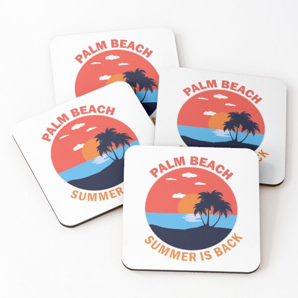 Item preview, Palm Beach Is Back Summer designed and sold by AmethystMurad.