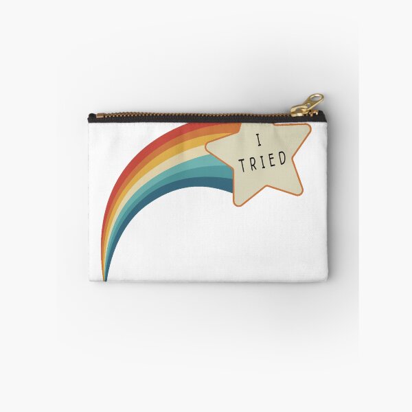 Item preview, Funny Meme "I Tried" Gold Star Participation Award designed and sold by SnakeCharm.