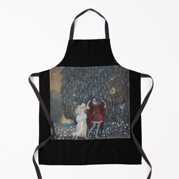 Item preview, Lena och riddaren dansa (Lena dances with the knight) - John Bauer 1915 designed and sold by LemonbatStudio.
