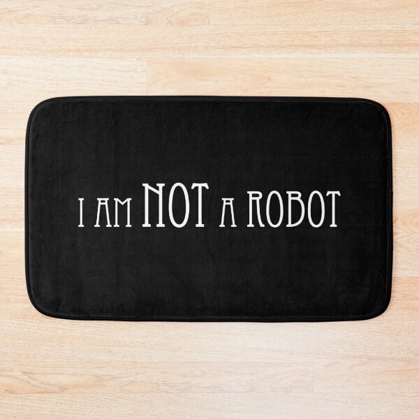 Item preview, I am not a robot designed and sold by Mimi Huang.