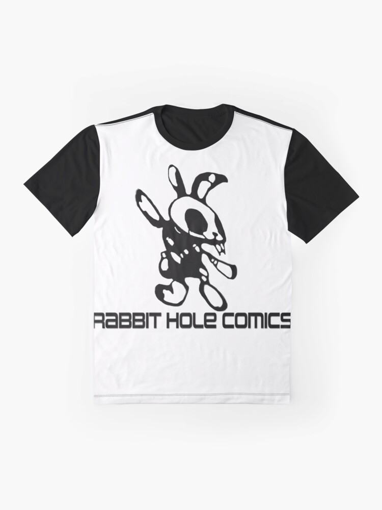 Alternate view of Rabbit Hole Comics Graphic T-Shirt