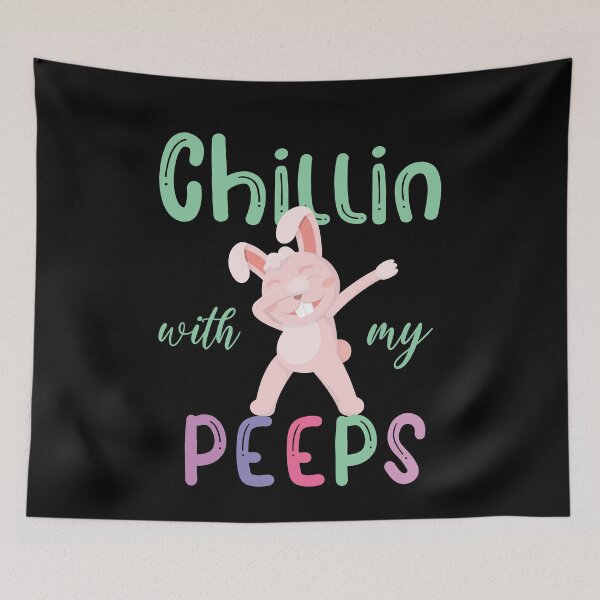 Item preview, Funny Chillin With My Peeps Easter Bunny  designed and sold by donvector.