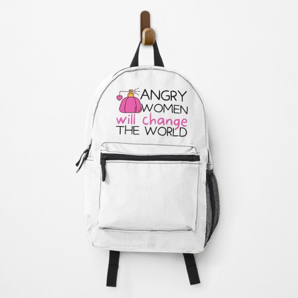 Item preview, Angry Women Will Change The World Pink Perfume Black Design designed and sold by SweetAndSpice.