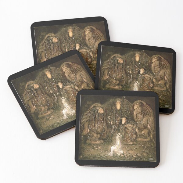 Item preview, Trolls - John Bauer 1915 designed and sold by LemonbatStudio.