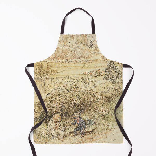 Item preview, Ratty and a weasel Wind in the Willows illustration - Arthur Rackham designed and sold by Vintage Designs +.