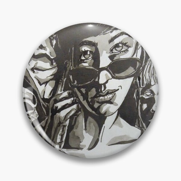 Item preview, Lucifer "Crowded" Jill Presto & The Basanos portrait (original) designed and sold by Stag Art Studios.