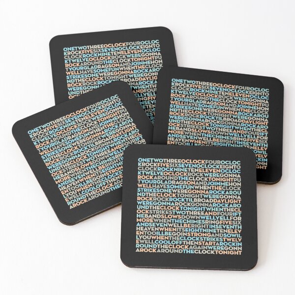 Item preview, Rock Around the Clock - Bill Haley & His Comets (lyrics) v.3 designed and sold by x1brett.