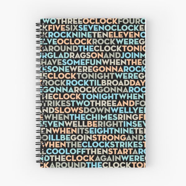 Item preview, Rock Around the Clock - Bill Haley & His Comets (lyrics) v.3 designed and sold by x1brett.