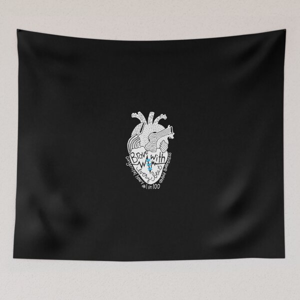 Item preview, Chd Awareness Congenital Heart Defect Brave With Every Beat designed and sold by nutallrosario.