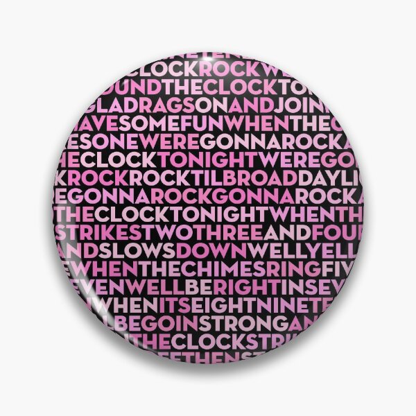 Item preview, Rock Around the Clock - Bill Haley & His Comets (lyrics) v.4 designed and sold by x1brett.