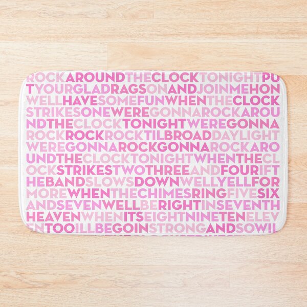 Item preview, Rock Around the Clock - Bill Haley & His Comets (lyrics) v.4 designed and sold by x1brett.