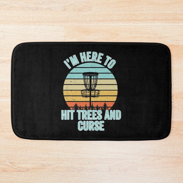 Artikelvorschau, Disc Golf Lustige Hit Trees und Fluch Retro Disc Golf Geschenk entworfen und verkauft von TheresaKessler.