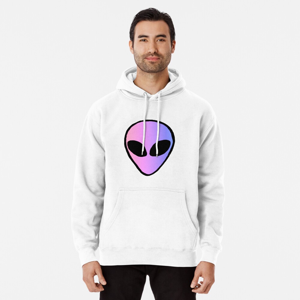 Purple alien hoodie hot sale