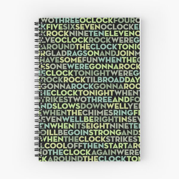 Item preview, Rock Around the Clock - Bill Haley & His Comets (lyrics) v.5 designed and sold by x1brett.