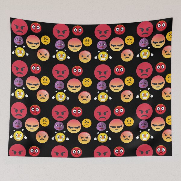 Item preview, Angry React Stickers | Angry Reaction Stickers (First Edition) designed and sold by TheShahinDesign.