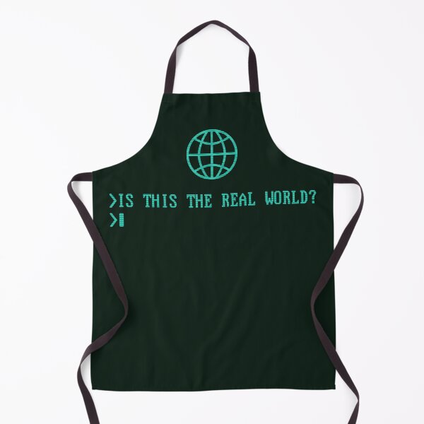 Item preview, Is this the Real World? Science Fiction Computer Screen designed and sold by WibbleDesign.