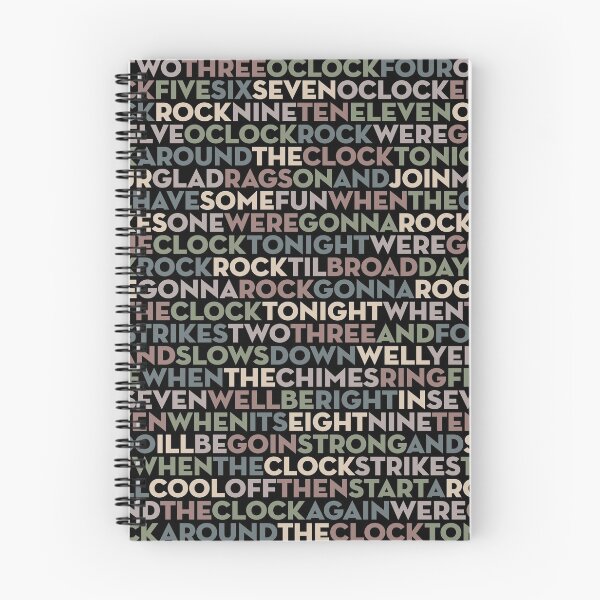 Item preview, Rock Around the Clock - Bill Haley & His Comets (lyrics) v.6 designed and sold by x1brett.